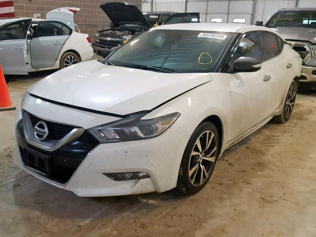 1N4AA6AP5HC451280 - 2017 NISSAN MAXIMA 3.5 WHITE photo 2