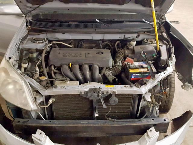 2T1KR32E76C589751 - 2006 TOYOTA COROLLA MA SILVER photo 7