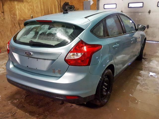 1FAHP3K2XCL342515 - 2012 FORD FOCUS SE BLUE photo 3