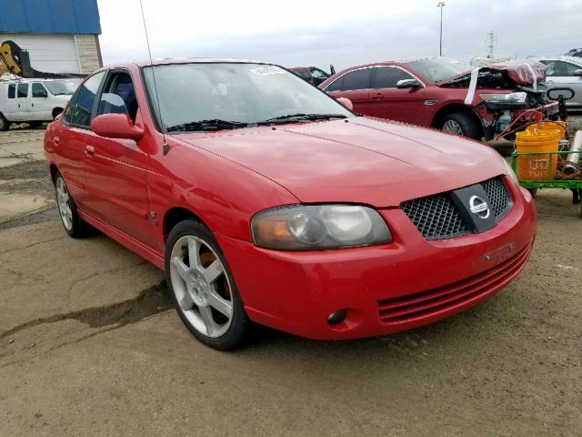 3N1AB51D15L489597 - 2005 NISSAN SENTRA SE- RED photo 1