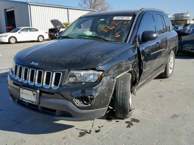 1C4NJDBB0ED808695 - 2014 JEEP COMPASS SP 黑色 照片 2