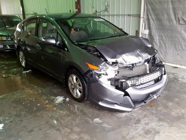 JHMZE2H71AS003175 - 2010 HONDA INSIGHT EX GRAY photo 1