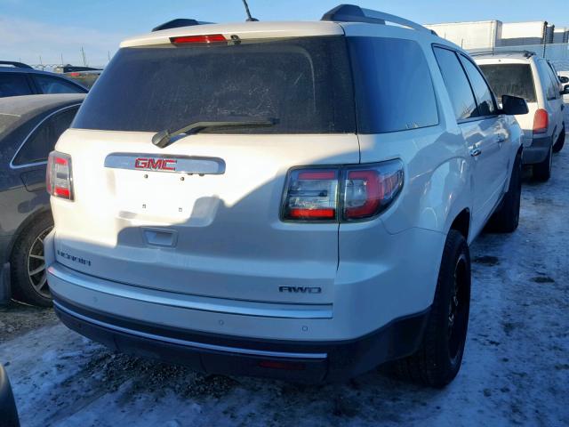 1GKKVNED6EJ334784 - 2014 GMC ACADIA SLE WHITE photo 3