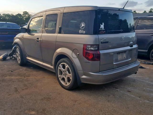 5J6YH18987L002683 - 2007 HONDA ELEMENT SC GRAY photo 3