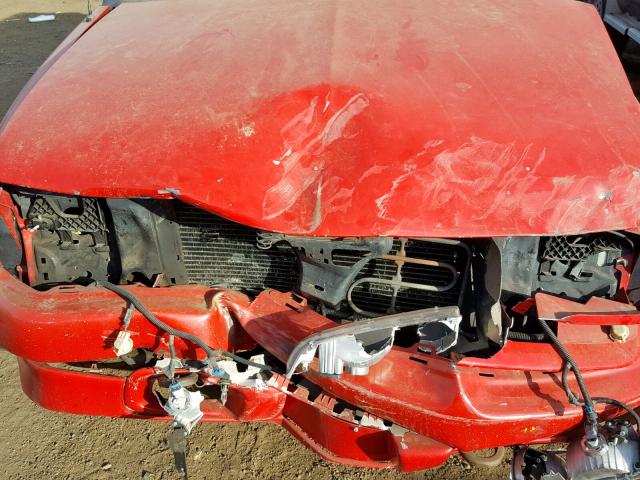 1GNDT13X64K164734 - 2004 CHEVROLET BLAZER RED photo 7