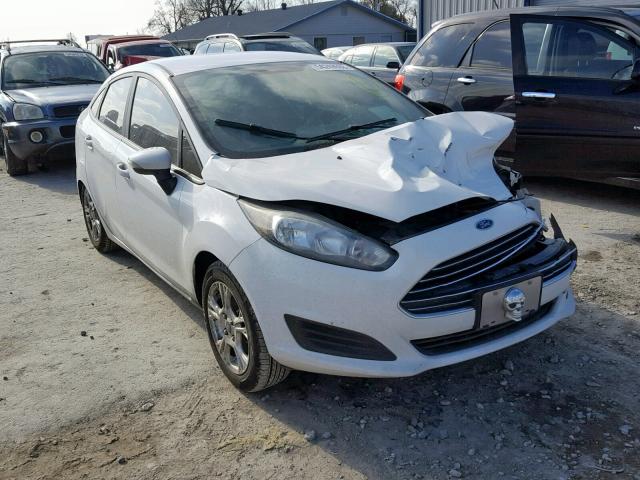 3FADP4BJXFM223331 - 2015 FORD FIESTA SE WHITE photo 1