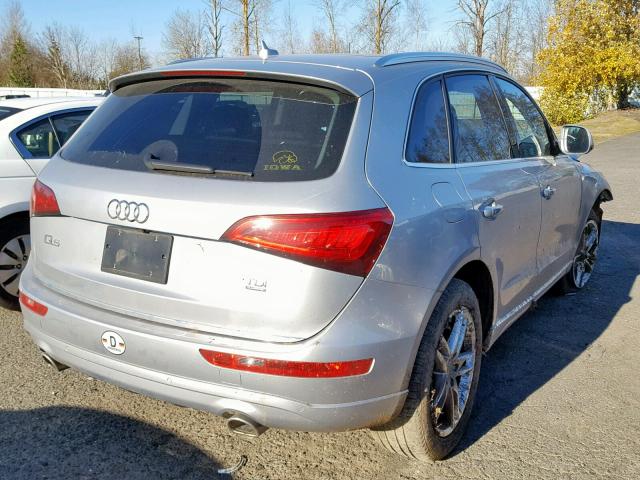 WA1CMAFP1FA065450 - 2015 AUDI Q5 TDI SILVER photo 4