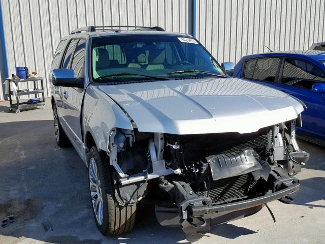 5LMJJ2HT4FEJ11585 - 2015 LINCOLN NAVIGATOR 银色 照片 1