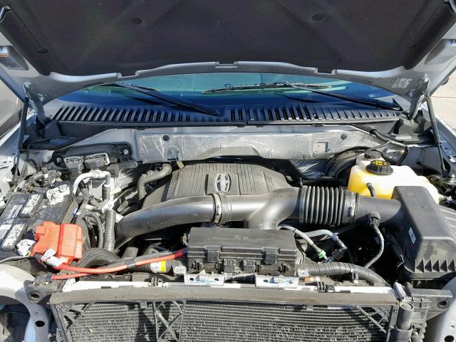 5LMJJ2HT4FEJ11585 - 2015 LINCOLN NAVIGATOR 银色 照片 7