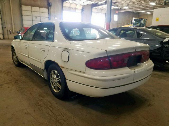 2G4WB52K631274808 - 2003 BUICK REGAL LS WHITE photo 3