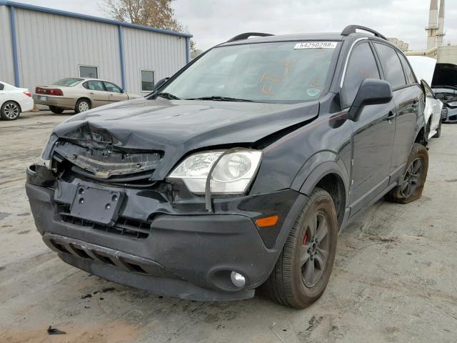 3GSCL33PX8S550586 - 2008 SATURN VUE XE BLACK photo 2