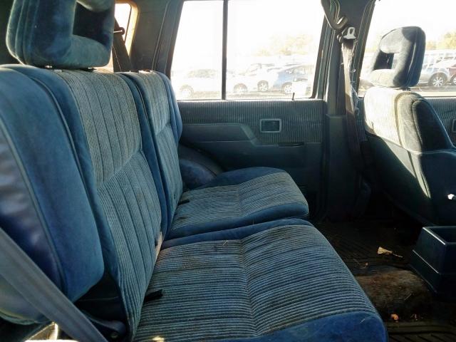 JN8HD17Y5MW037349 - 1991 NISSAN PATHFINDER BLUE photo 6