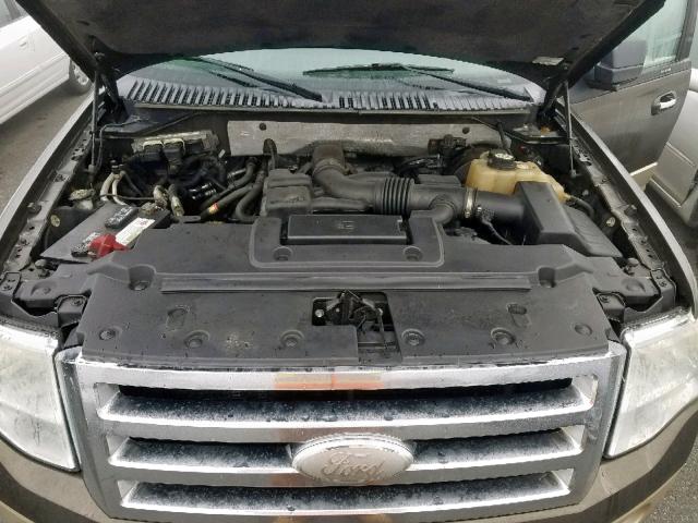 1FMFU18598LA56349 - 2008 FORD EXPEDITION GREEN photo 7