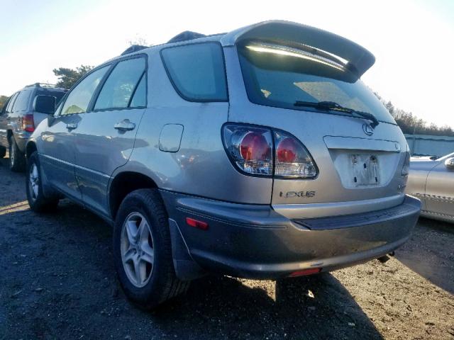 JTJHF10U420238105 - 2002 LEXUS RX 300 BEIGE photo 3