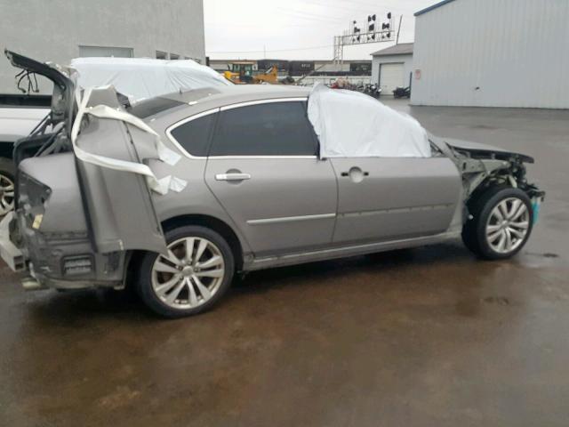 JNKAY01F98M650674 - 2008 INFINITI M35 BASE GRAY photo 9