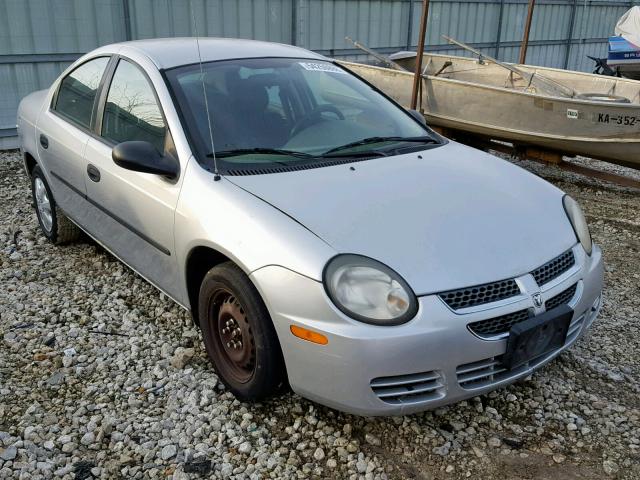 1B3ES26C43D245198 - 2003 DODGE NEON SE SILVER photo 1