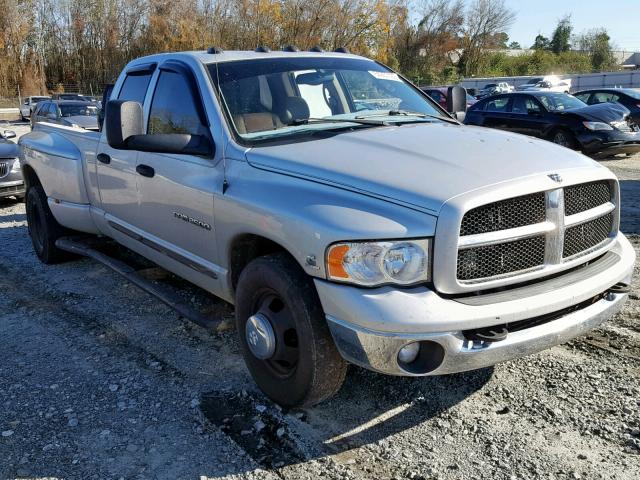 3D7MA48C03G787199 - 2003 DODGE RAM 3500 S SILVER photo 1