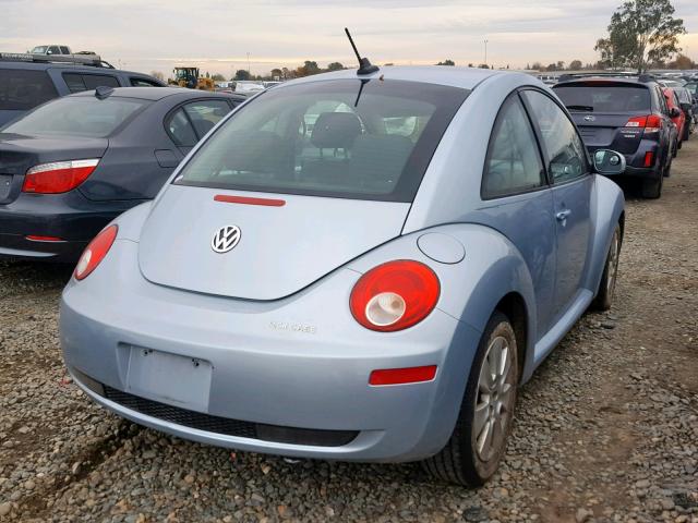 3VWPW3AG2AM011796 - 2010 VOLKSWAGEN NEW BEETLE BLUE photo 4