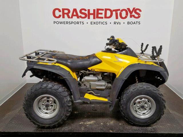 478TE28414A101896 - 2004 HONDA TRX650 FGA YELLOW photo 1