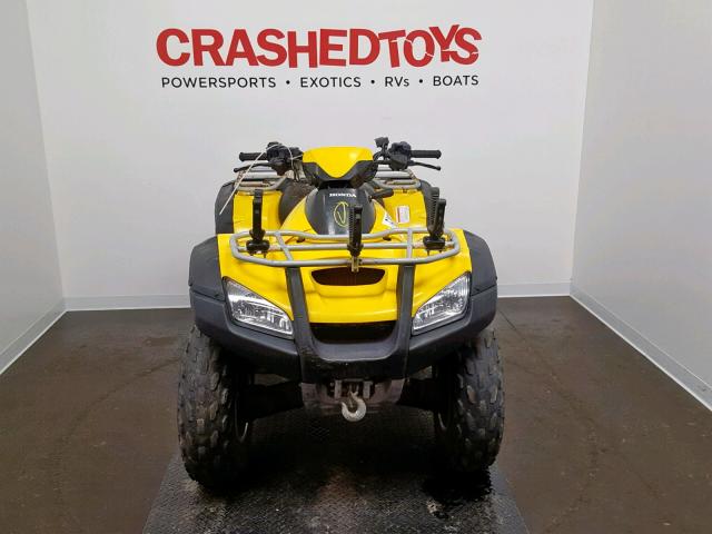 478TE28414A101896 - 2004 HONDA TRX650 FGA YELLOW photo 2