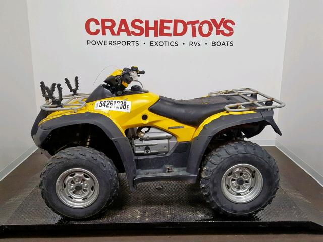 478TE28414A101896 - 2004 HONDA TRX650 FGA YELLOW photo 3