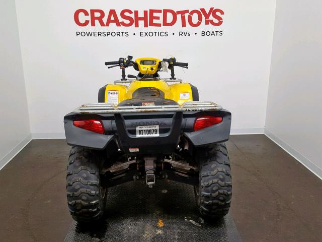 478TE28414A101896 - 2004 HONDA TRX650 FGA YELLOW photo 4