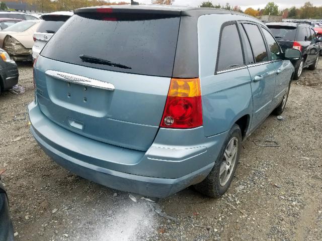 2A8GM68X68R638528 - 2008 CHRYSLER PACIFICA T BLUE photo 4