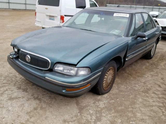 1G4HP52K6VH461170 - 1997 BUICK LESABRE CU MAROON photo 2