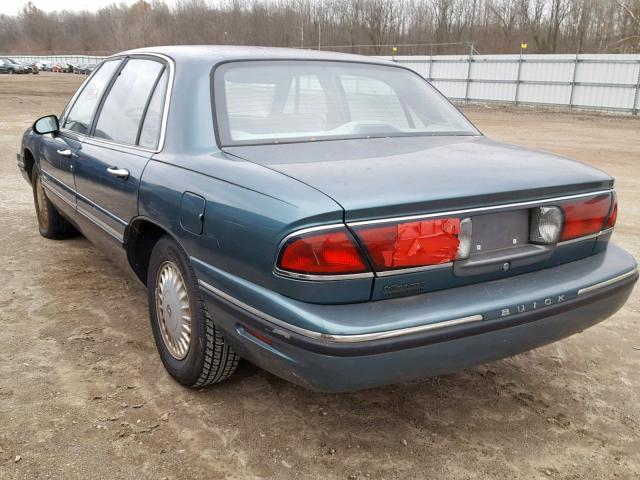 1G4HP52K6VH461170 - 1997 BUICK LESABRE CU MAROON photo 3