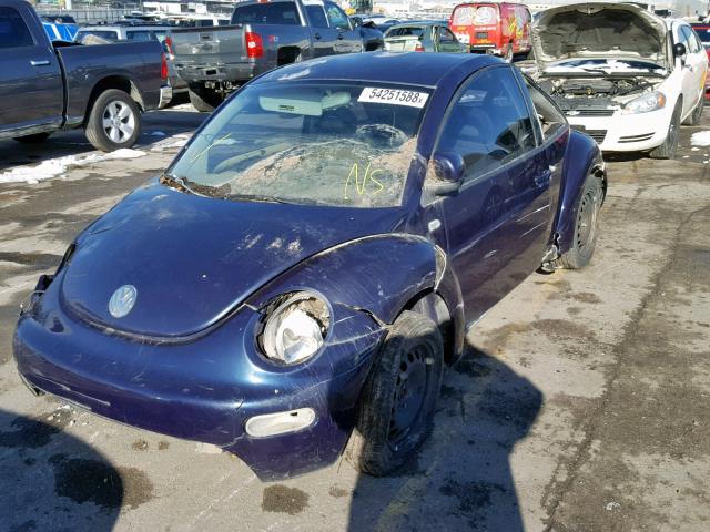 3VWCC21C5YM421209 - 2000 VOLKSWAGEN NEW BEETLE PURPLE photo 2