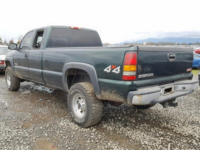 1GTHK39U35E119840 - 2005 GMC NEW SIERRA GREEN photo 3