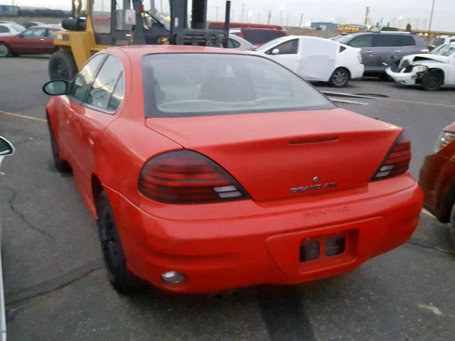 1G2NF52F13C221990 - 2003 PONTIAC GRAND AM S RED photo 3