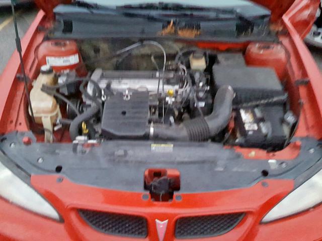 1G2NF52F13C221990 - 2003 PONTIAC GRAND AM S RED photo 7