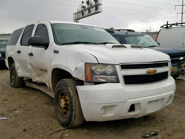 3GNGK26K57G238095 - 2007 CHEVROLET SUBURBAN K WHITE photo 1