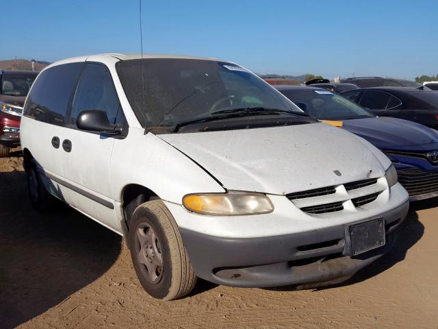 2B4GP25R7XR271891 - 1999 DODGE CARAVAN WHITE photo 1