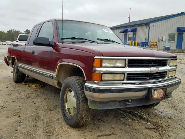 1GCEK19R6WE172312 - 1998 CHEVROLET GMT-400 K1 BURGUNDY photo 1