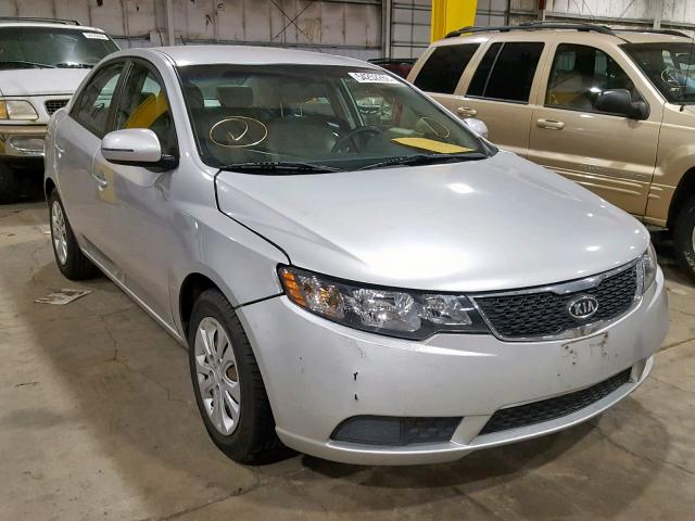 KNAFU4A28D5735045 - 2013 KIA FORTE EX SILVER photo 1