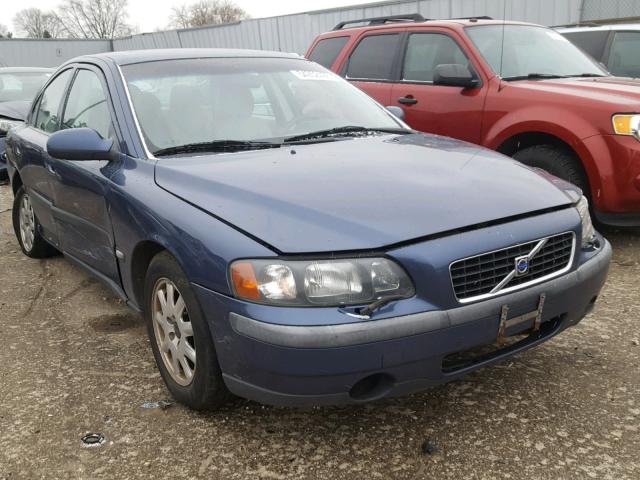 YV1RS61R622178403 - 2002 VOLVO S60 BLUE photo 1