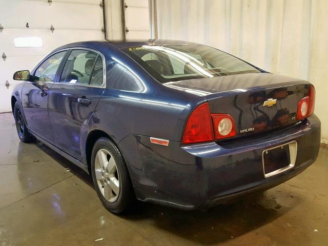 1G1ZG57B384274037 - 2008 CHEVROLET MALIBU LS ლურჯი ფოტო 3