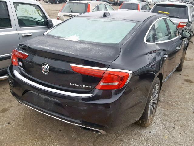 1G4ZP5SS4HU204444 - 2017 BUICK LACROSSE E BLACK photo 4