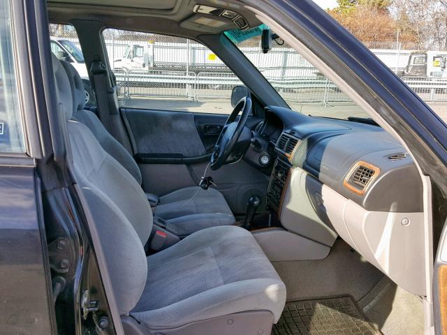 JF1SF65681H759138 - 2001 SUBARU FORESTER S BLACK photo 5