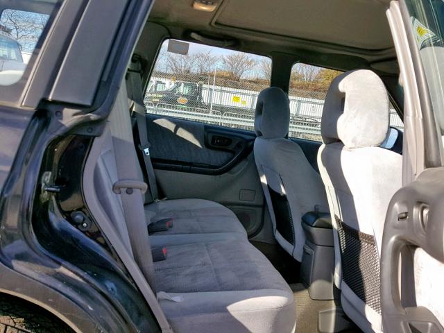 JF1SF65681H759138 - 2001 SUBARU FORESTER S BLACK photo 6