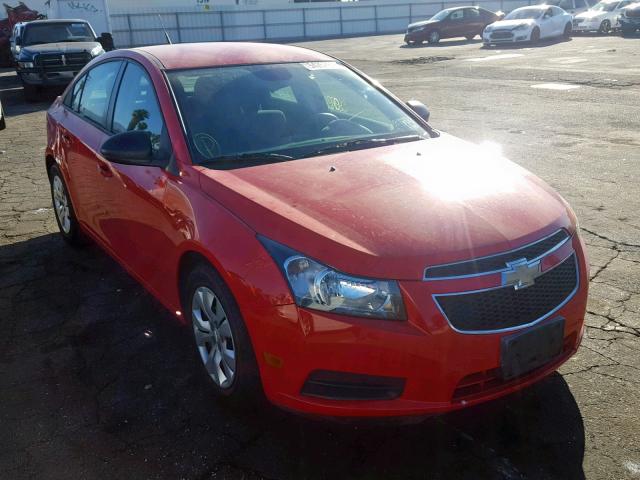 1G1PA5SGXE7220143 - 2014 CHEVROLET CRUZE LS RED photo 1