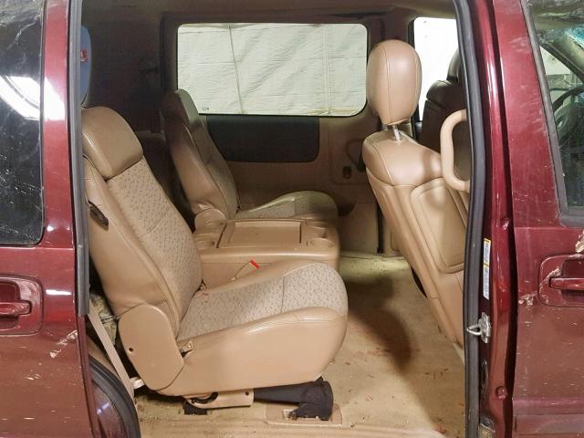 1GNDV33W57D153553 - 2007 CHEVROLET UPLANDER L BURGUNDY photo 6