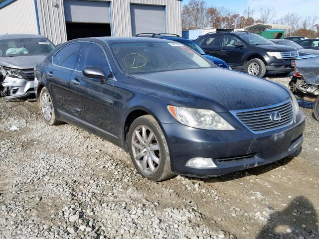 JTHBL46F975048420 - 2007 LEXUS LS 460 GRAY photo 1