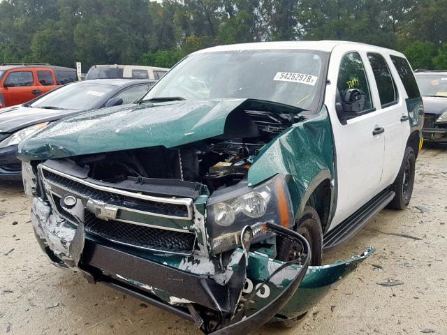 1GNLC2E01ER184089 - 2014 CHEVROLET TAHOE POLI WHITE photo 2