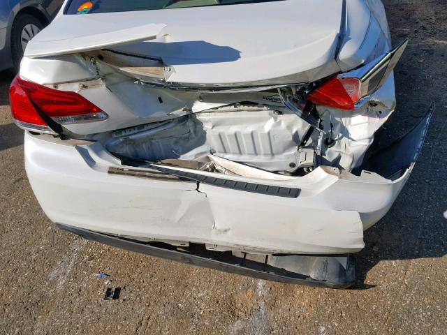 4T1BK3DB8BU415994 - 2011 TOYOTA AVALON BAS WHITE photo 9