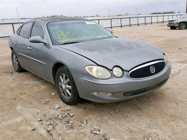 2G4WD582771103654 - 2007 BUICK LACROSSE C GRAY photo 1