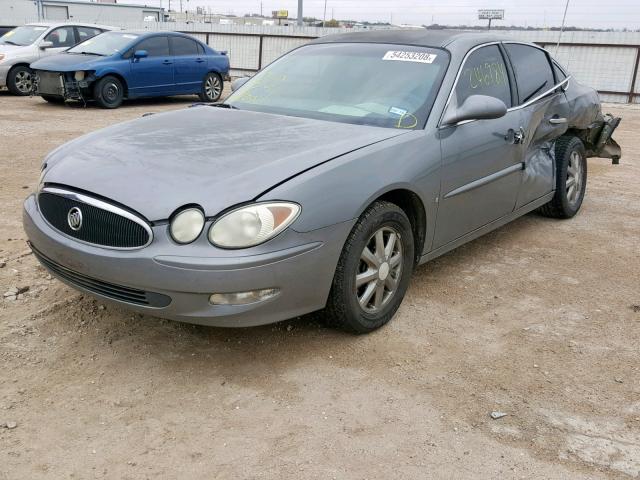 2G4WD582771103654 - 2007 BUICK LACROSSE C GRAY photo 2