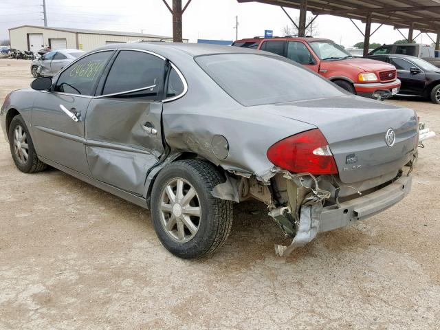 2G4WD582771103654 - 2007 BUICK LACROSSE C GRAY photo 3